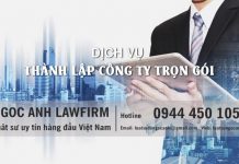 Dịch vụ thành lập công ty Uy tín Trọn Gói Giá rẻ