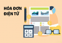 Chữ viết, chữ số và đồng tiền thể hiện trên hóa đơn điện tử