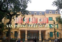 Văn phòng luật sư bào chữa uy tín tại hà nội