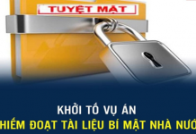 Chiếm đoạt tài liệu bí mật nhà nước chịu bao nhiêu năm tù?