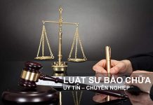Luật sư chuyên bào chữa cho bị cáo trong phiên tòa hình sự