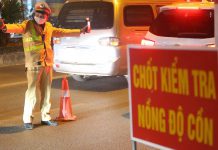 Nồng độ cồn trong hơi thở và mức phạt