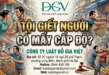 Tội giết người có mấy cấp độ