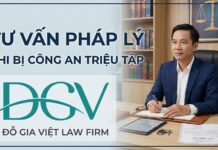 Tư vấn pháp lý khi bị công an triệu tập
