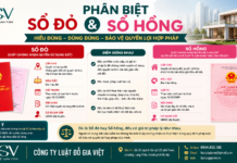 Phân biệt sổ đỏ và sổ hồng
