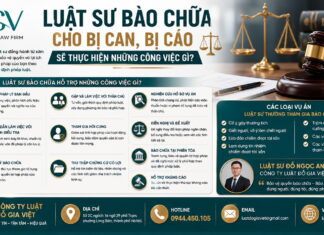 Luật sư bào chữa bị can, bị cáo sẽ thực hiện những công việc gì?